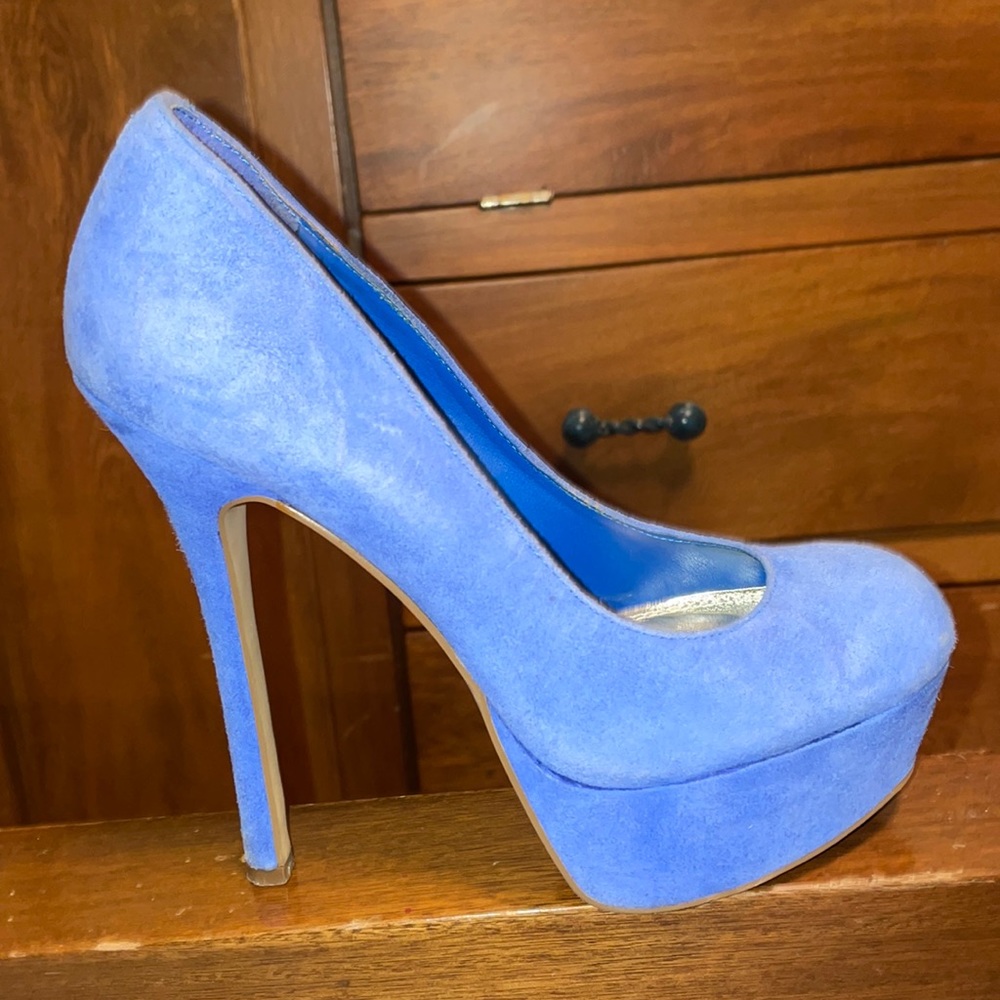 Steve Madden blue heels size 5